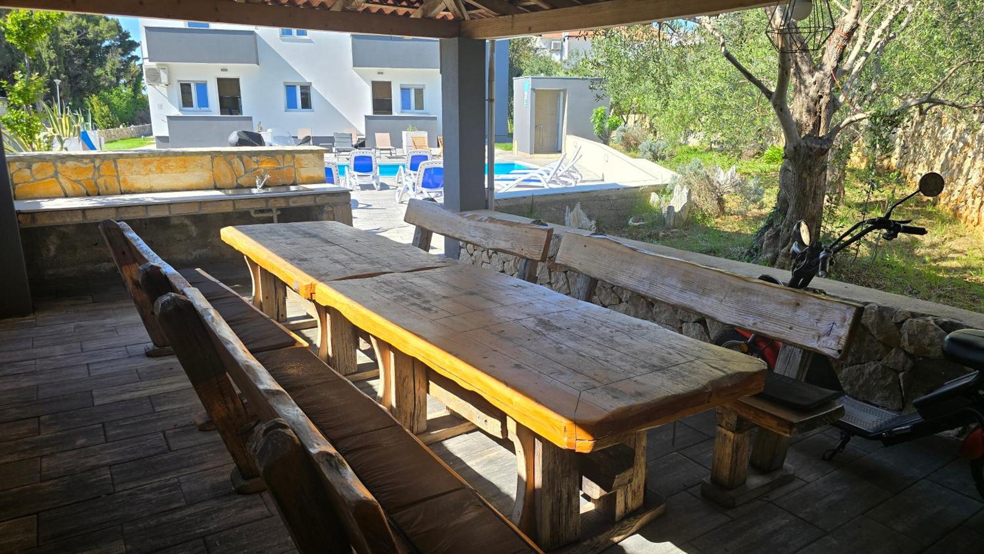 Apartments Villa M&M Novalja Zewnętrze zdjęcie